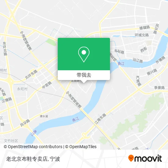 老北京布鞋专卖店地图