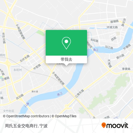 周氏五金交电商行地图