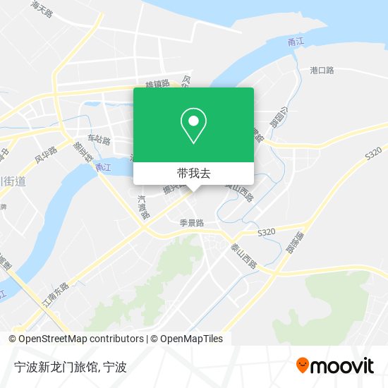 宁波新龙门旅馆地图