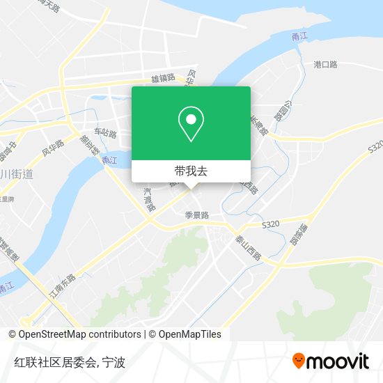 红联社区居委会地图