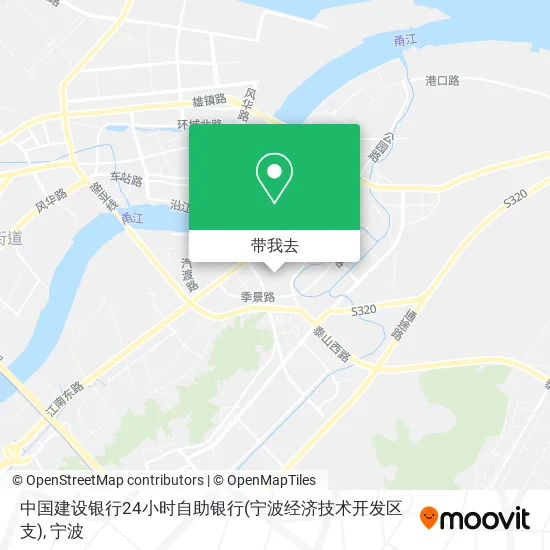 中国建设银行24小时自助银行(宁波经济技术开发区支)地图