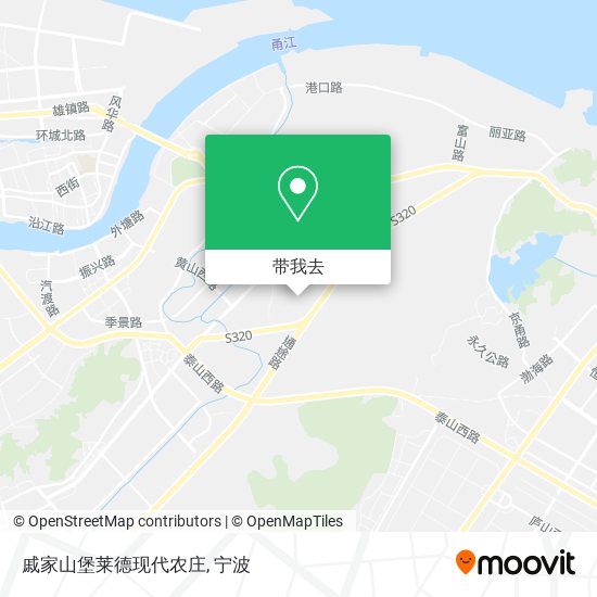 戚家山堡莱德现代农庄地图