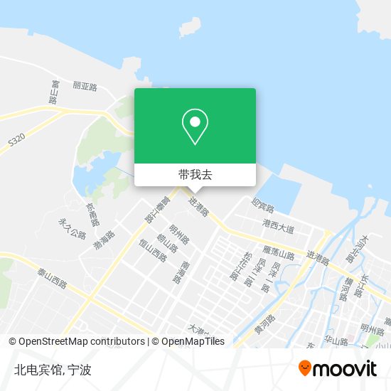 北电宾馆地图