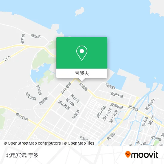 北电宾馆地图