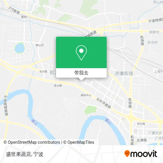盛世果蔬店地图