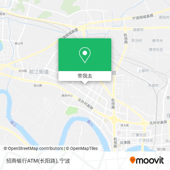 招商银行ATM(长阳路)地图