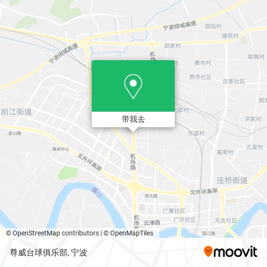 尊威台球俱乐部地图