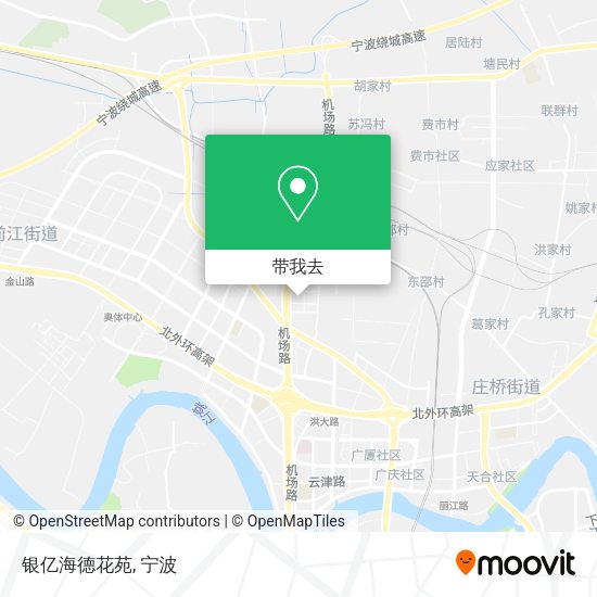 银亿海德花苑地图
