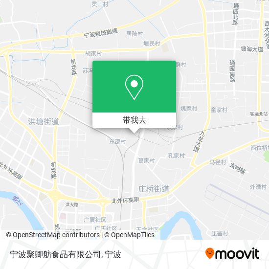 宁波聚卿舫食品有限公司地图