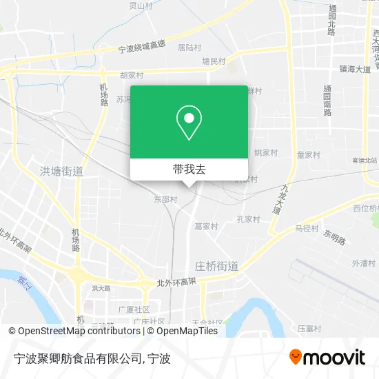 宁波聚卿舫食品有限公司地图