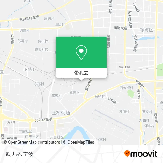 跃进桥地图