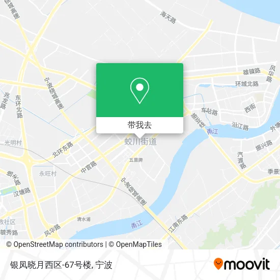 银凤晓月西区-67号楼地图