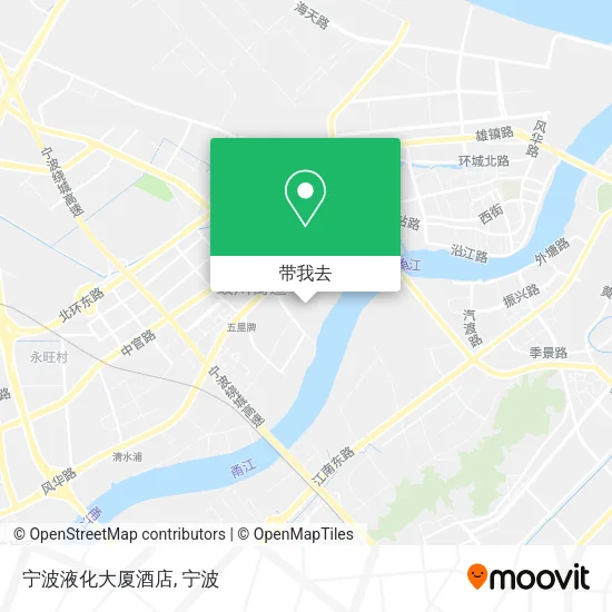 宁波液化大厦酒店地图
