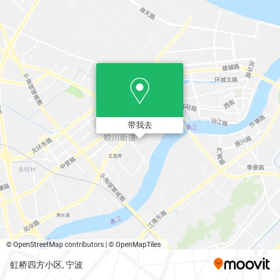 虹桥四方小区地图