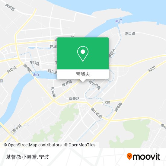 基督教小港堂地图