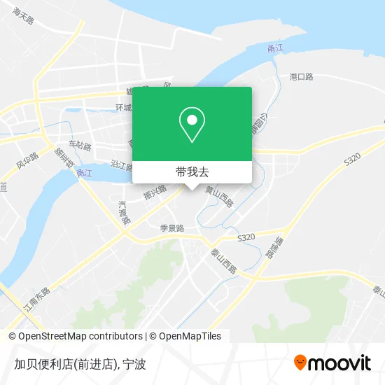 加贝便利店(前进店)地图