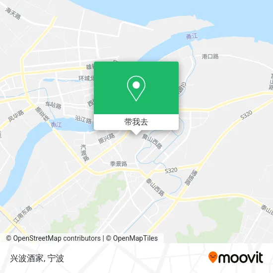 兴波酒家地图