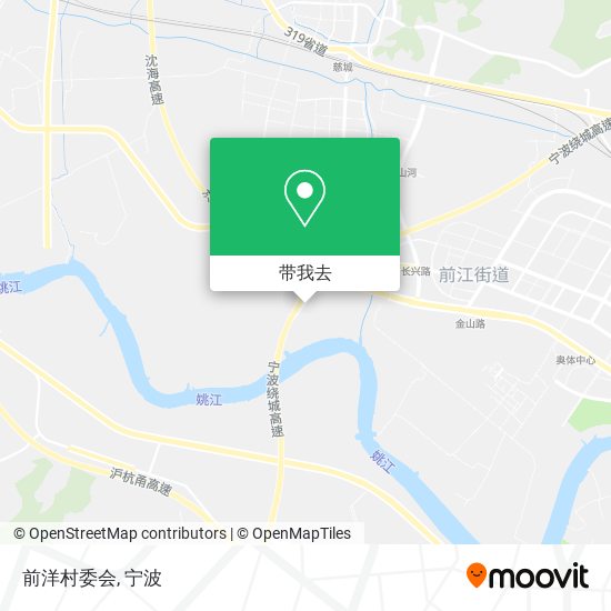 前洋村委会地图