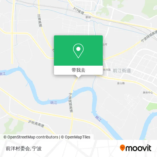 前洋村委会地图