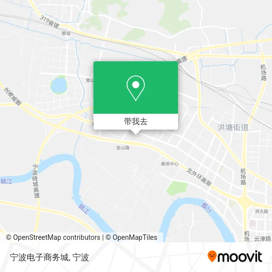 宁波电子商务城地图