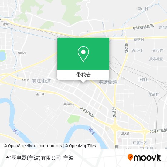 华辰电器(宁波)有限公司地图