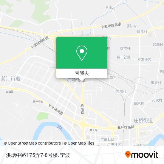 洪塘中路175弄7-8号楼地图