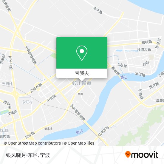 银凤晓月-东区地图