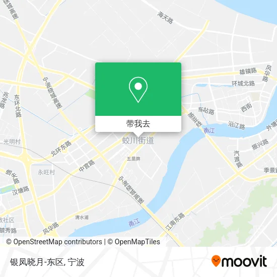 银凤晓月-东区地图