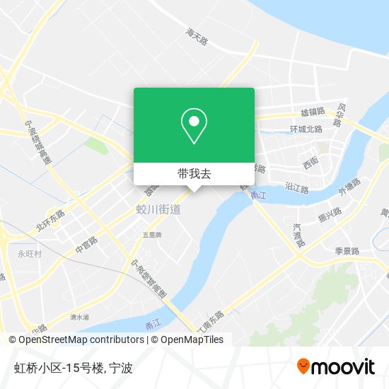 虹桥小区-15号楼地图
