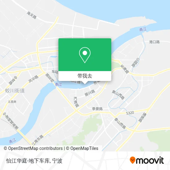 怡江华庭-地下车库地图