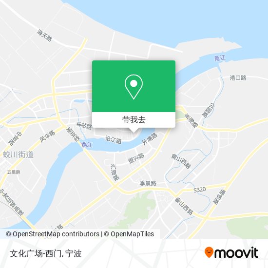 文化广场-西门地图