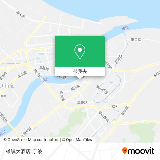 雄镇大酒店地图