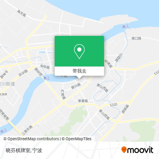 晓芬棋牌室地图