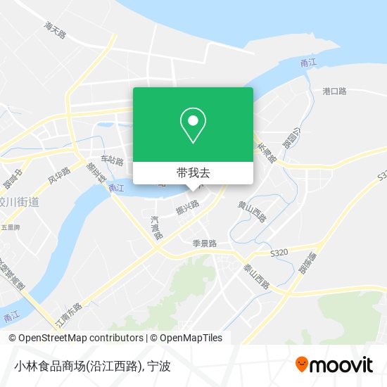小林食品商场(沿江西路)地图
