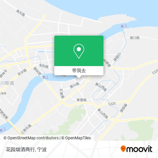 花园烟酒商行地图