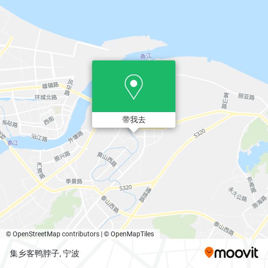 集乡客鸭脖子地图