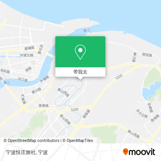 宁波恒庄旅社地图