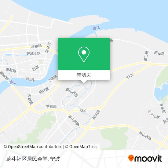 蔚斗社区居民会堂地图