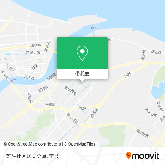 蔚斗社区居民会堂地图