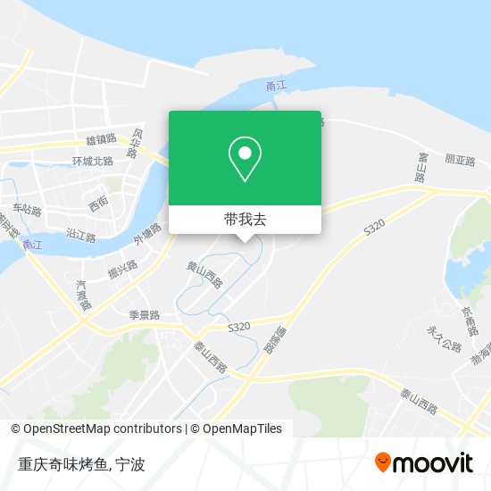 重庆奇味烤鱼地图