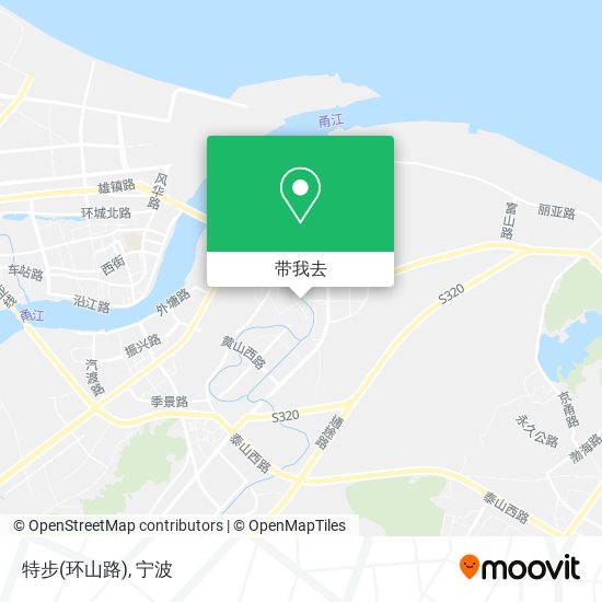 特步(环山路)地图