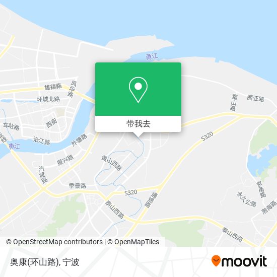 奥康(环山路)地图