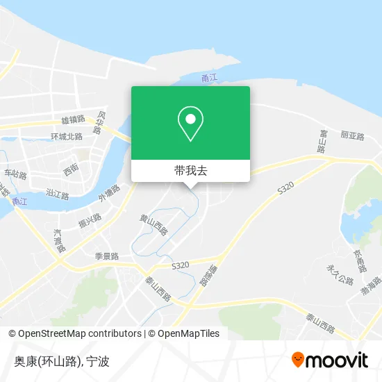 奥康(环山路)地图