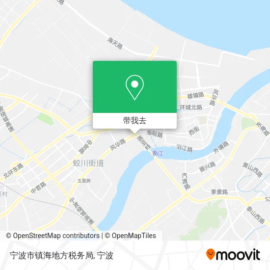 宁波市镇海地方税务局地图