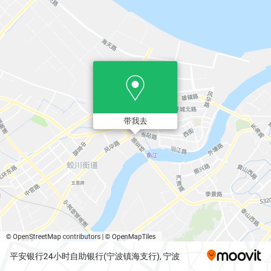 平安银行24小时自助银行(宁波镇海支行)地图