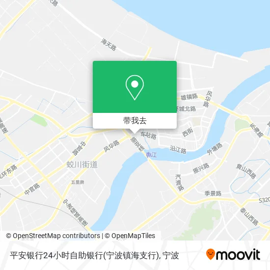 平安银行24小时自助银行(宁波镇海支行)地图