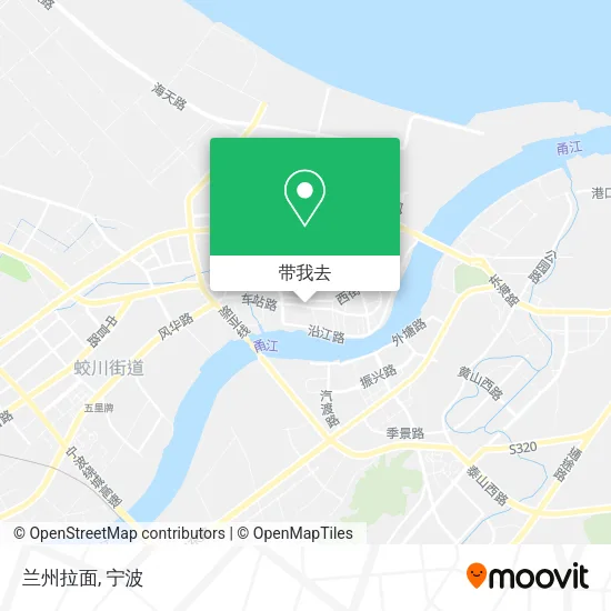 兰州拉面地图