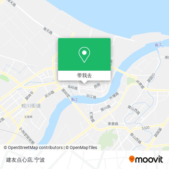 建友点心店地图