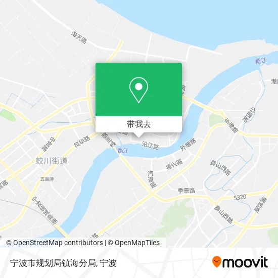 宁波市规划局镇海分局地图