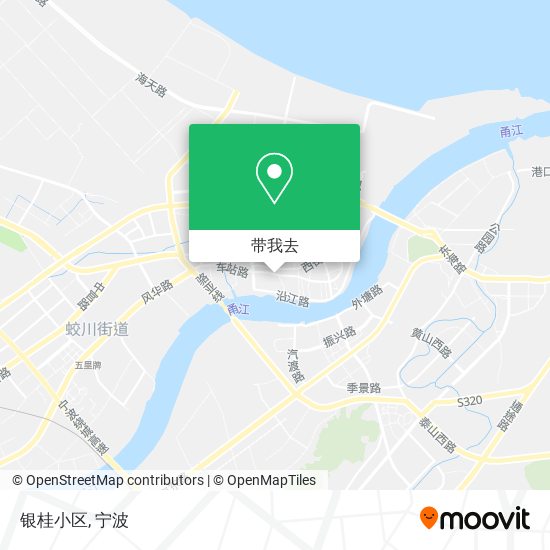 银桂小区地图
